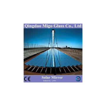 Tower / Linear Fresnel Flat Solar Mirror For CSP Heliostat