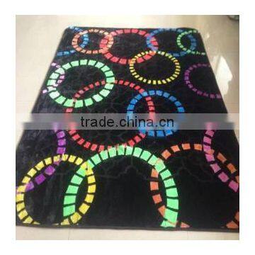 Cheaper 100%Microfiber Print Polar Fleece Blanket