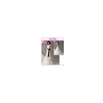 Wedding Gown, Cap Sleeves (AS2334)