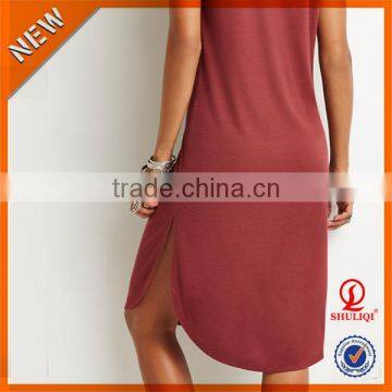 Cotton Ladies Comfortable Dresses With Pictures in Casual Dress photo-2