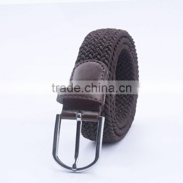 Men Stretch Braided Belt