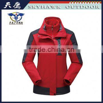 Custom outdoor xxl womens ski winter jacket