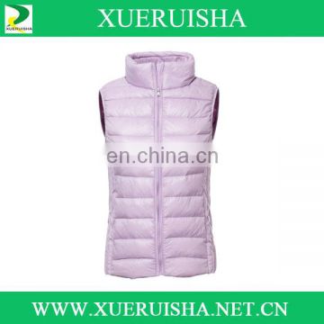 winter womens down vest thicken down vest