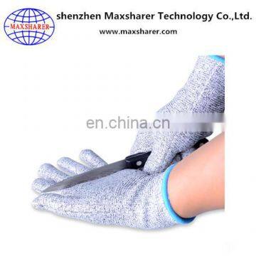 Cut Resistant Glove Grey pu Coating Cutter Gloves photo-2