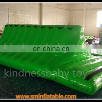 Hot sell inflatable water island, inflatable green floating island for sale