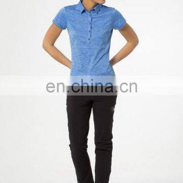 New Design Ladies Dry Fit 100% Polyester Polo Shirts for Hiking photo-6