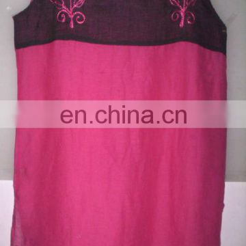 Promotional ladies top/kaftan - sleeveless