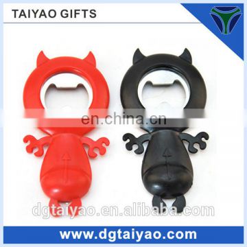 Cartoon deisgn Silicone frame Buy bulk metal bottle openers hot sales in 2014