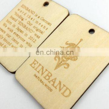 Clothing Wood Tag Engrave Personalized Wood Hang Tag photo-6