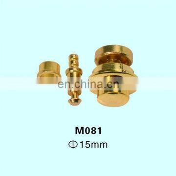 Decorative metal lock clasp for wooden box