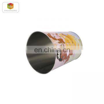 Round Metal Garbage Can photo-3