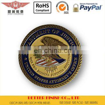 Customized and high quality silver plated coins