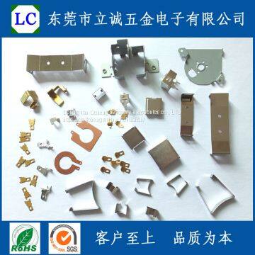 Stainless steel clips, hardware stamping accessories, electronic component fasteners. Can be customized according to customer drawings.