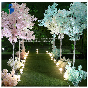 China factory wholesale artificial cherry blossom tree for wedding decoration