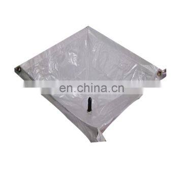 Waterproof and fireproof  PVC coated fabric Rubber tarps