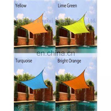 High Quality HDPE Sun Shade Sail for Car Parking /Pool Covering