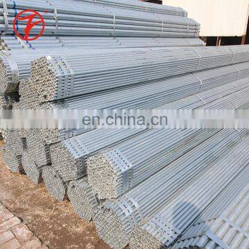 Hot dipped galvanized iron round pipes