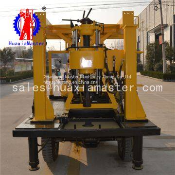 XYC-200A tricycle-mounted hydraulic core drilling rig