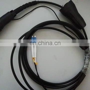 1000m/roll FTTH Fiber Drop cable Tubes armored cable SM 1 core fiber optic cable For outdoor installation