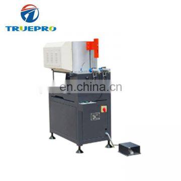 Automatic single head aluminum / pvc profile cutting machine for window and door