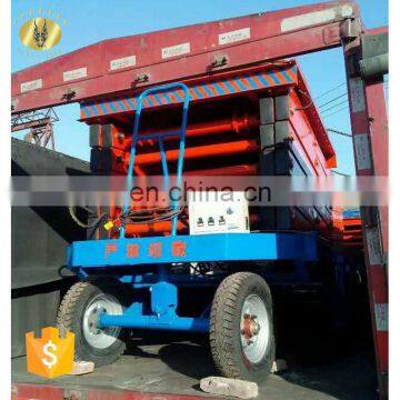 7LSJY Shandong SevenLift Hydraulic Scissor Weight Lifting Platform Used Manlift for Sale photo-4