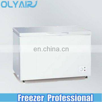 R600a and R134a Gas White color Energy A Top Open Chest Freezer OEM brand acceptable