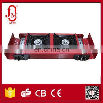 2 Burner Cooking Portable Camping Gas Stove photo-2