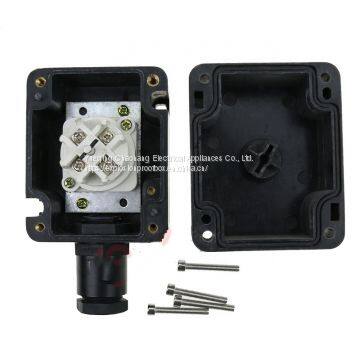 Engineering Plastic Explosion-proof Anti-corrosion Lighting Switch Bzm8050-10a Waterproof Dustproof Explosion-proof Switch AC220 photo-5