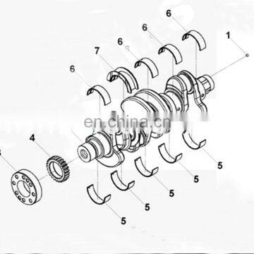 High performance ISF2.8 diesel engine part Shaft Collar 4980467