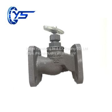 DN 15-200mm Square Flange Globe Valve  globe valve manufacturer  globe valve