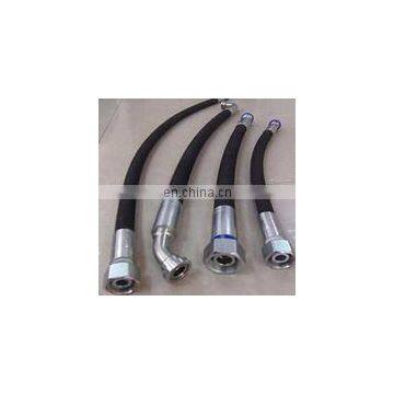 China Manufacturer Brand High Pressure Hydraulic Connector Wire Spiraled Steel Rubber Hose photo-2