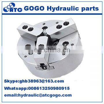 SOFT JAW 8" Hydraulic Chuck Tailstock Flat Bed Cnc Lathe Machine photo-3