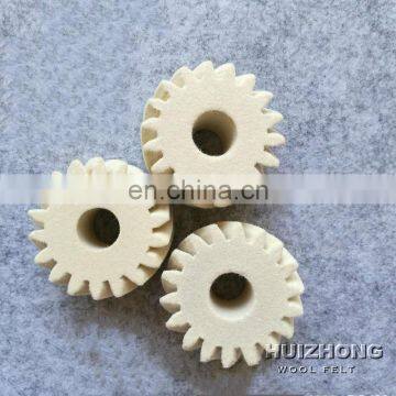 High Quality Customized M2 M3 Industrial Wool Felt Wheel Gear