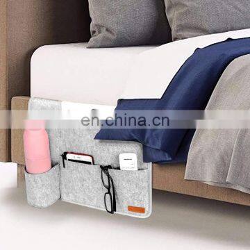 Hot Selling Customized Size Hanging Storage Organizer Home Felt Bedside Caddy photo-6