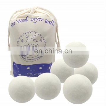 factory supply customized size dryer balls wool material