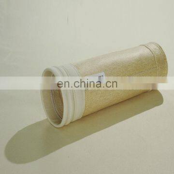 m-Aramide needle felt bag with PTFE membrane for industry dust filter collector