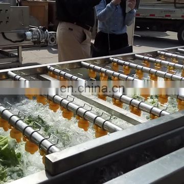 Small Scale 300kg/h Carrot Potato Tomato Pumpkin Broccoli Vegetable Washing Machine