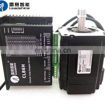 8.5N.m Leadshine New Easy Servo Driver CL86H and Hybrid servo motor 86CME85