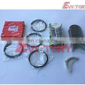 for Hino N04C-T N04CT Piston Ring Gasket Bearing Set