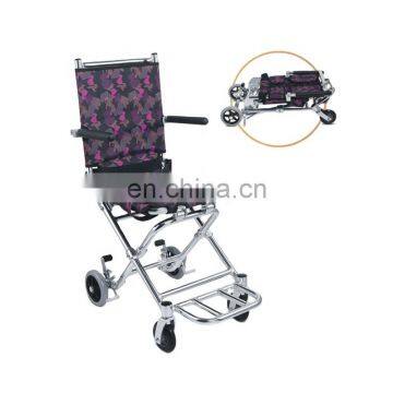 Rehabilitation therapy supplies lightweight transit transfer patient transport travel wheelchair