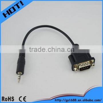 male connector DB9 TO 3.5mm cables