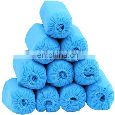 Polyethylene Non-skid Anti Slip Dust Custom Polypropylene Non Woven Disposable OEM Hospital Boot Shoe Covers Booties Footwear photo-3