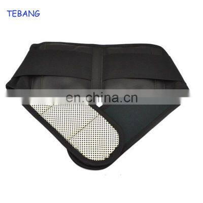 china factory price Self-heating tourmaline Magnetic Therapy Support Brace Adjustable Waist Brace Belt