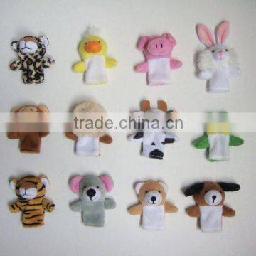 6cm(H) new plush animals finger puppet