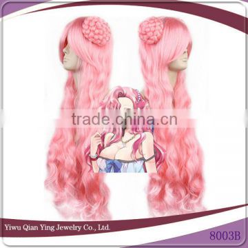 long pink curly beauty Code Geass Euphemia li Britannia Cosplay Wig