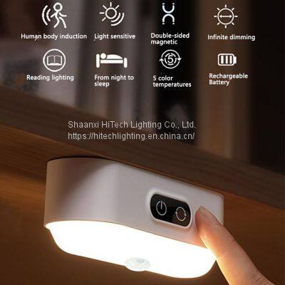 LED Bedside Wall Reading Lamp Eye Protected 3 Modes Lighting Brightness Adjustable LED Desk Lamp For Study USB Rechargeable Lamp photo-2