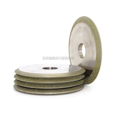 Customized 1EE1 electroplated diamond and CBN grinding wheel sharp edge abrasive tools for metal and non metal sharpening