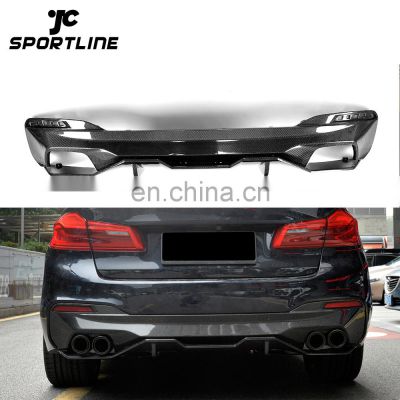 G30 Carbon Fiber Rear Diffuser for BMW G31 G38 520i 530i 540i M Sport 18-19