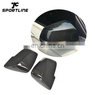 Auto Full Replacement 5 Series Carbon Fiber Rearview Mirror Cover for BMW F10 F11 F18