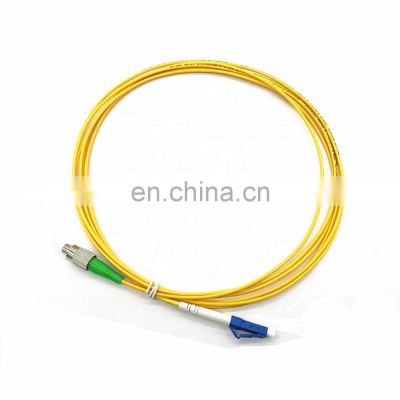 FC APC LC UPC Simplex SM G652D Optical Fiber Patch cord cable de conexion de fibra Fiber Jumper FTTH LC(UPC)-FC(APC) Patch cord